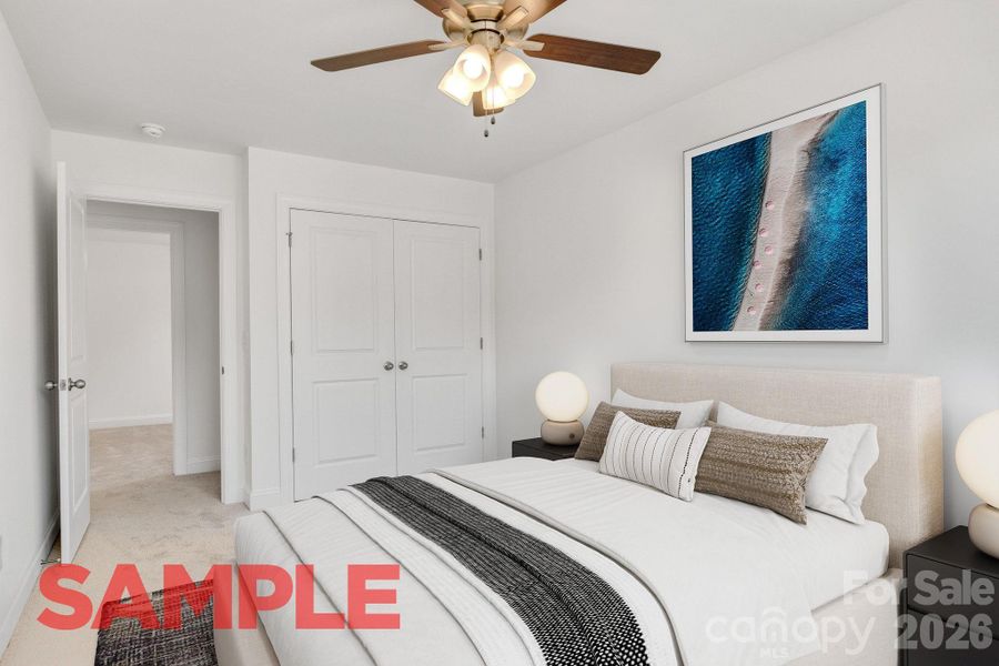 Furnished interior view inside a new home in , Kannapolis (Image 7).