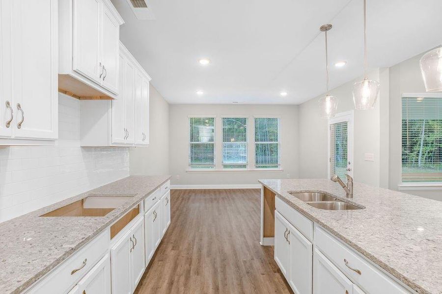 Furnished interior view inside a new home in , Haddock (Image 13).