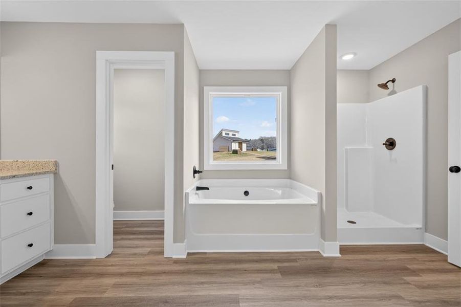 Furnished interior view inside a new home in , Winder (Image 7).