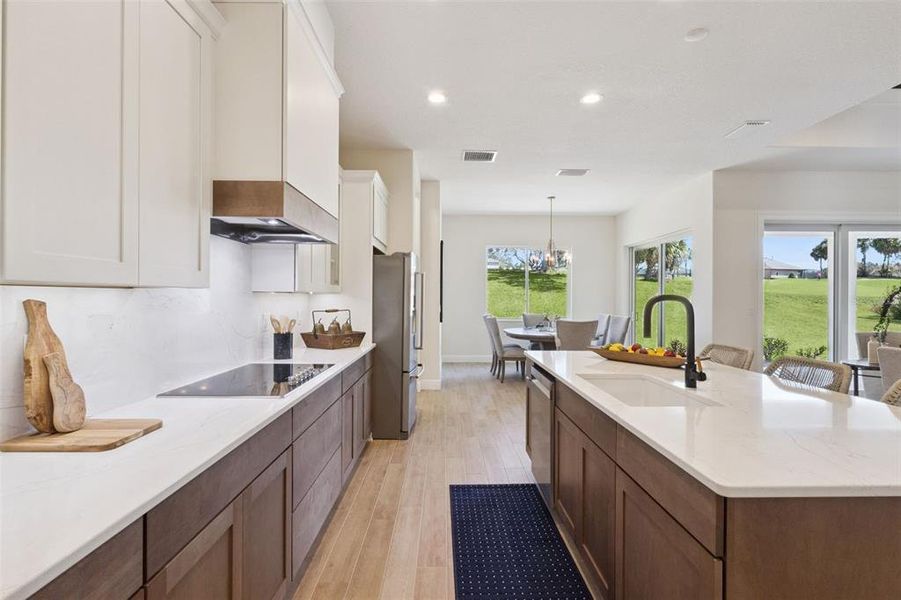Furnished interior view inside a new home in , Lady Lake (Image 15).