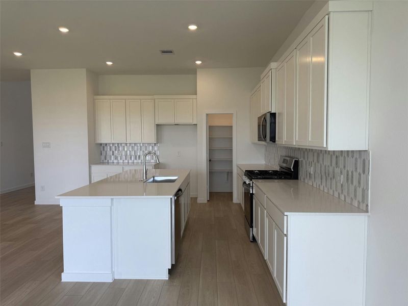 Furnished interior view inside a new home in Samara, League City (Image 24).