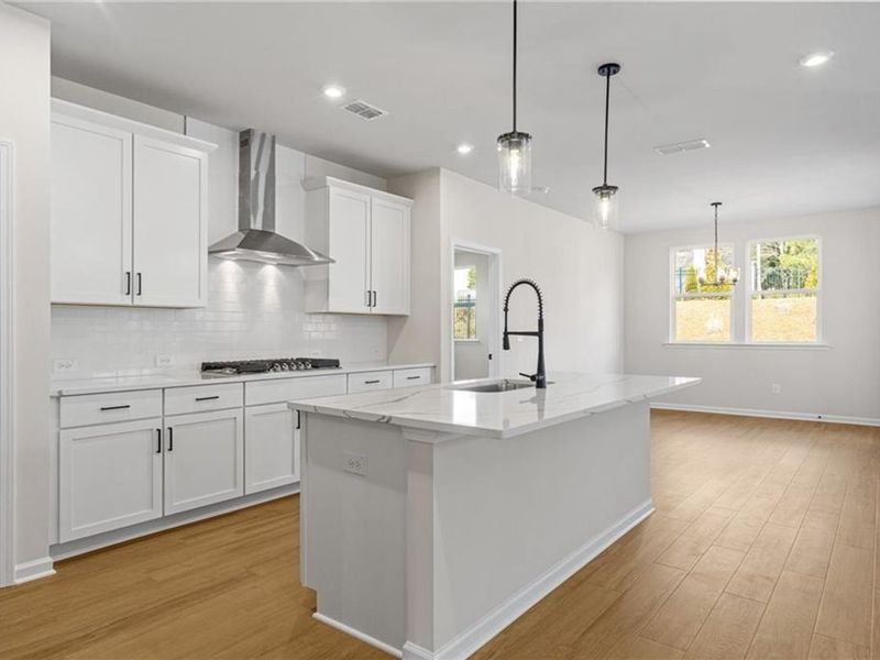 Furnished interior view inside a new home in Kelly Preserve, Loganville (Image 5). Furnished interior view inside a new home in Kelly Preserve, Loganville (Image 5).