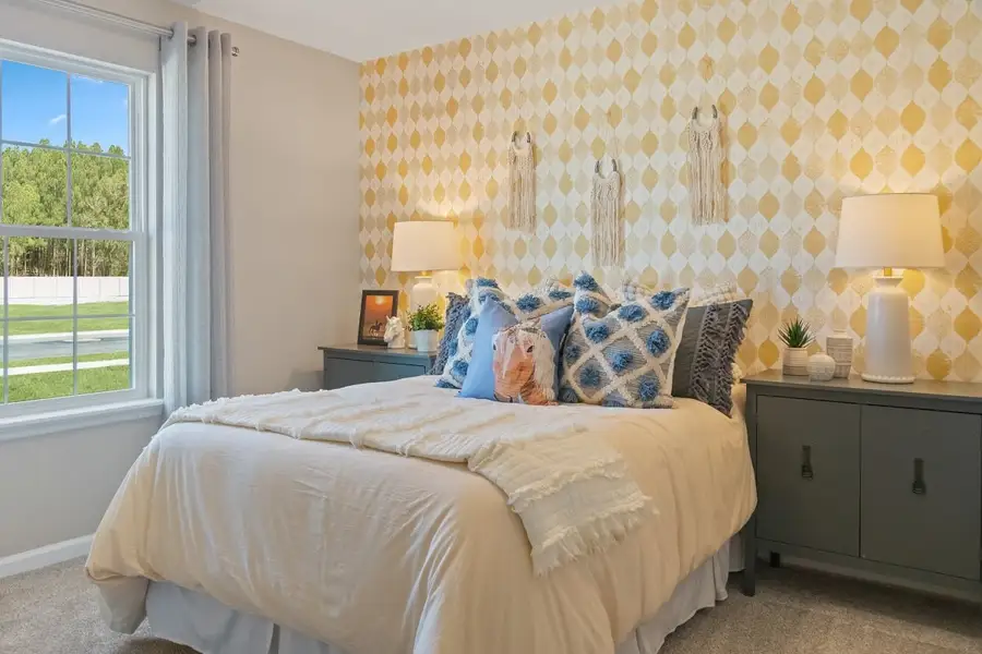 Furnished interior view inside a new home in Whiteview Village, Palm Coast (Image 3).