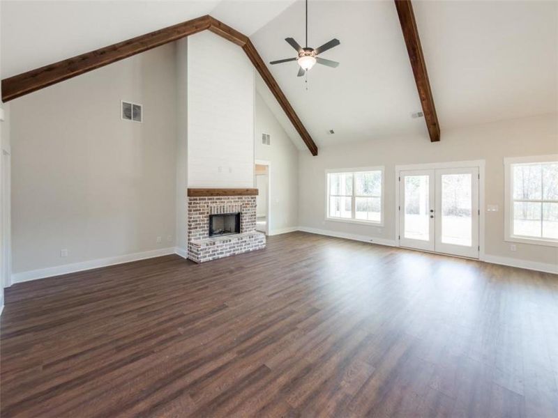 Spacious, unfurnished interior of a new home in , Social Circle (Image 41).