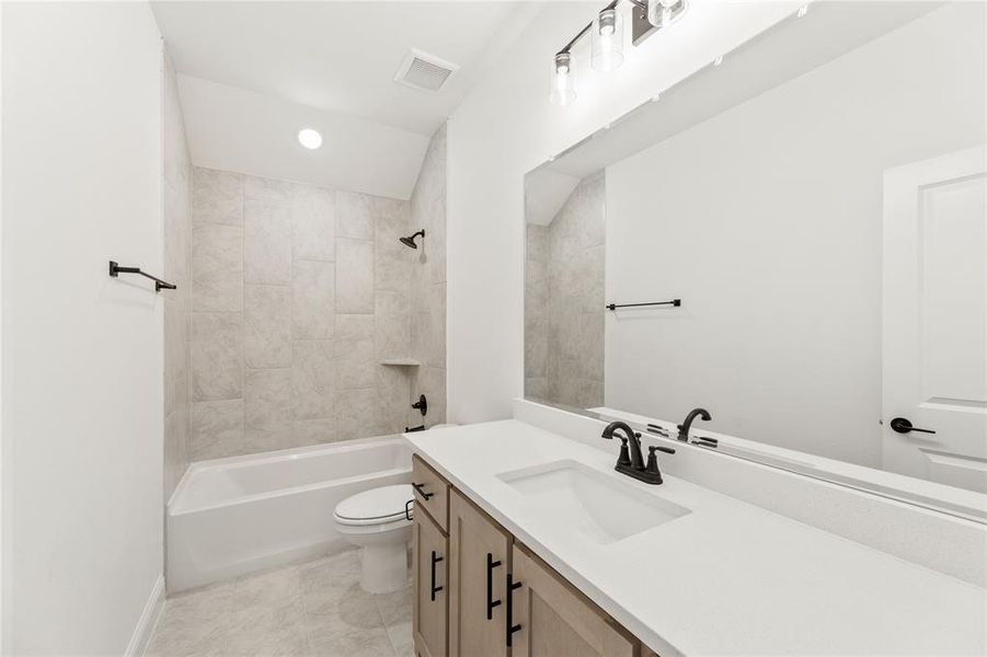 Furnished interior view inside a new home in Painted Tree, McKinney (Image 13).