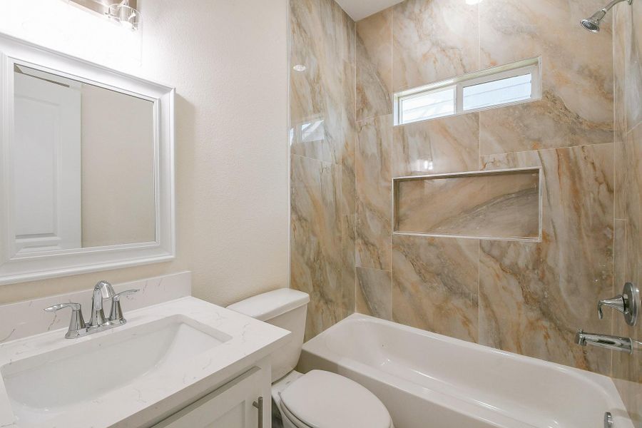 Furnished interior view inside a new home in , Galena Park (Image 16).