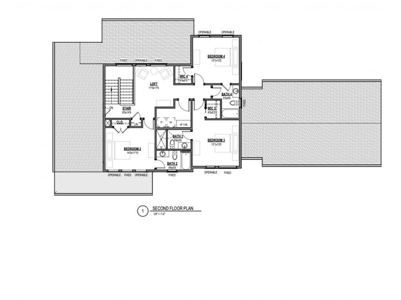 2D floor plan layout of this home in Aster, Roswell, GA (Image 10).