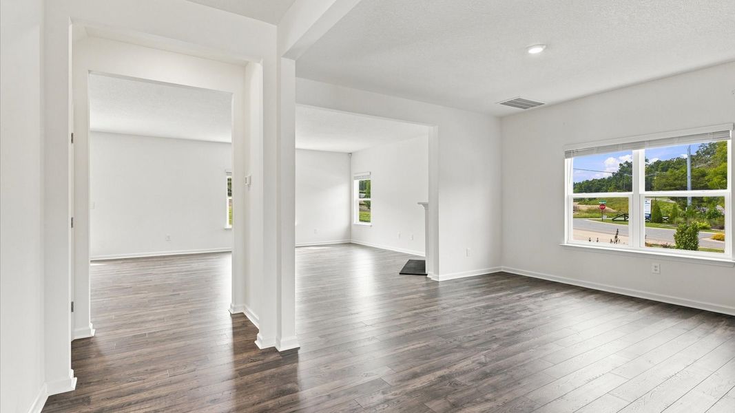 Spacious, unfurnished interior of a new home in Mary's Pointe, Clinton (Image 19). Spacious, unfurnished interior of a new home in Mary's Pointe, Clinton (Image 19).