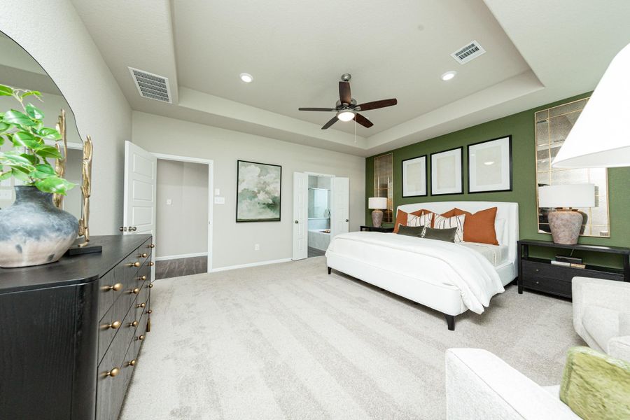 Furnished interior view inside a new home in River Ranch, Dayton (Image 13). Furnished interior view inside a new home in River Ranch, Dayton (Image 13).