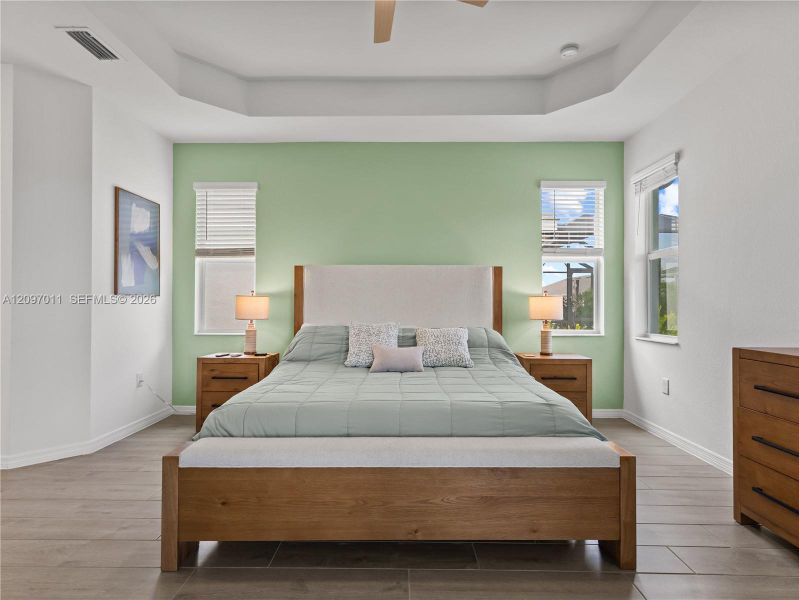 Furnished interior view inside a new home in , Punta Gorda (Image 17).