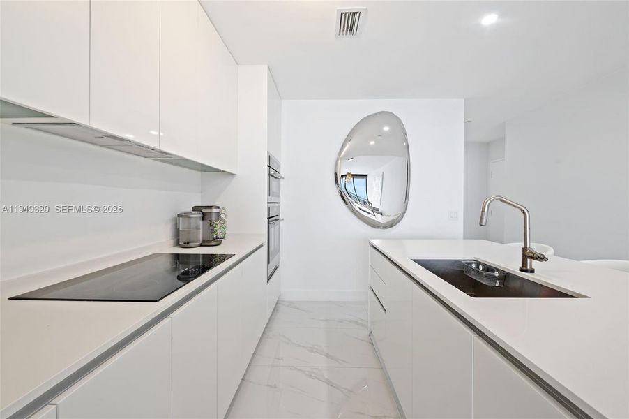 Furnished interior view inside a new home in , Miami (Image 11).