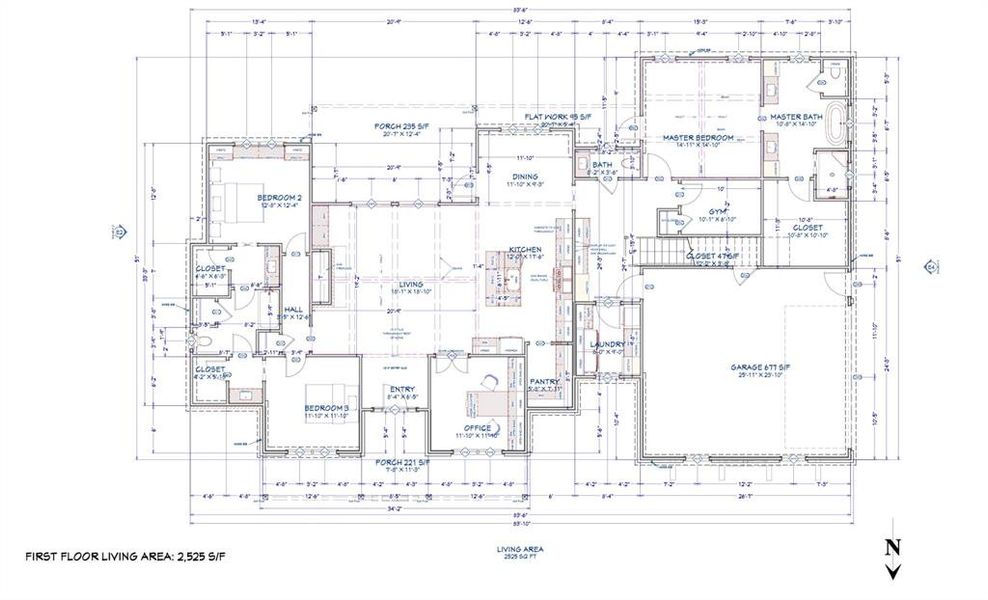 2D floor plan layout of this home in , Chico, TX (Image 4).