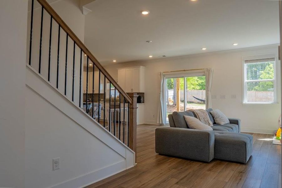 Furnished interior view inside a new home in Park at Ansleigh Farms, Dallas (Image 19).