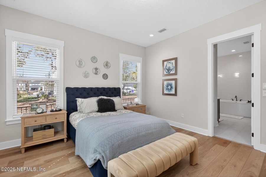 Furnished interior view inside a new home in , St. Johns (Image 44).