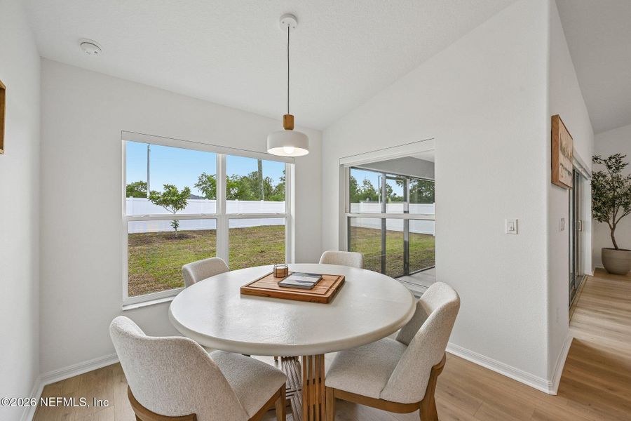 Furnished interior view inside a new home in , Palm Coast (Image 29).