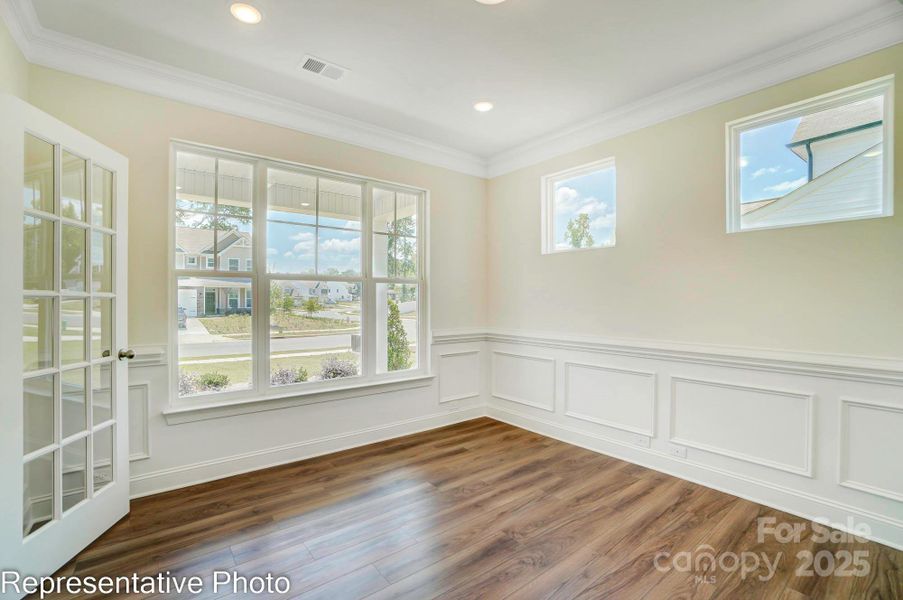 Spacious, unfurnished interior of a new home in The Meadows at Laurelbrook, Sherrills Ford (Image 18).