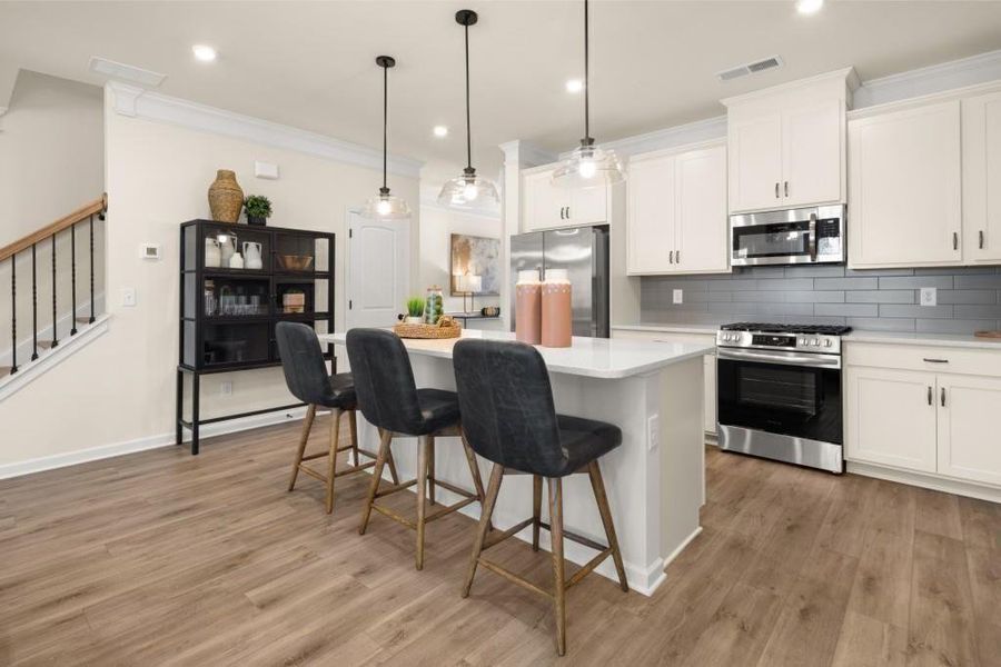 Furnished interior view inside a new home in Franklin Manor, Lawrenceville (Image 40).