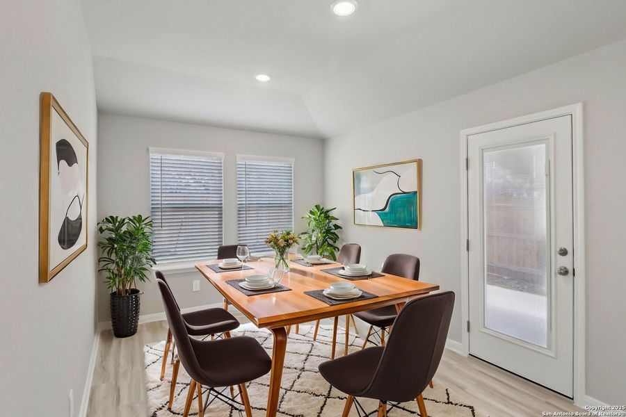 Furnished interior view inside a new home in Thomas Pond, San Antonio (Image 8).
