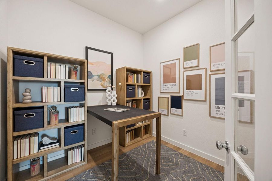 Flex Space in the Diamond home plan by Trophy Signature Homes – REPRESENTATIVE PHOTO