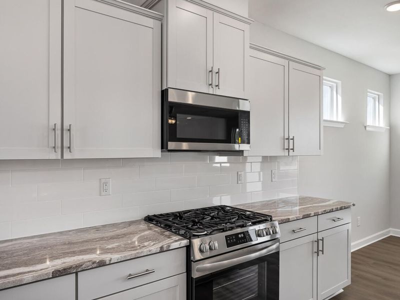 Furnished interior view inside a new home in Tobacco Road, Angier (Image 4).
