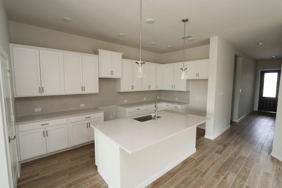 Furnished interior view inside a new home in Austin Point, Richmond (Image 5).