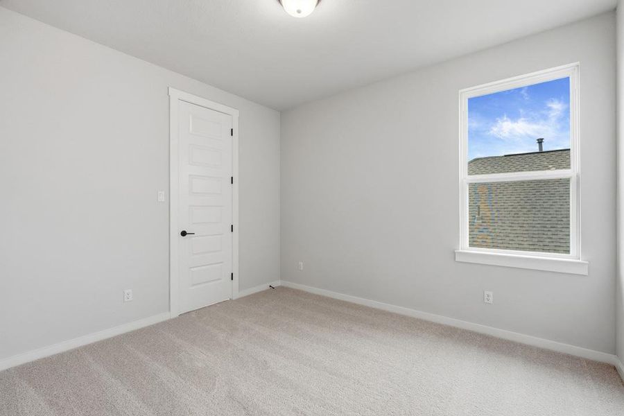 Spacious, unfurnished interior of a new home in Wolf Ranch, Georgetown (Image 26). Spacious, unfurnished interior of a new home in Wolf Ranch, Georgetown (Image 26).