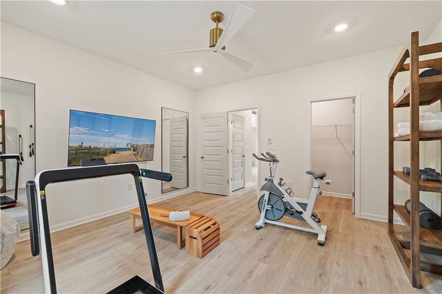 Furnished interior view inside a new home in Northcroft, Lawrenceville (Image 30).