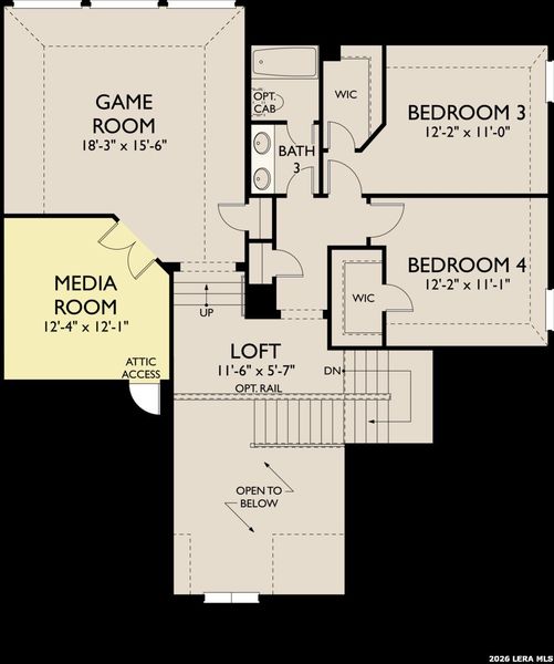2D floor plan layout of this home in Megan's Landing, Castroville, TX (Image 2). 2D floor plan layout of this home in Megan's Landing, Castroville, TX (Image 2).