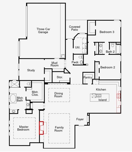 Floorplan Diagram - Representative Photo