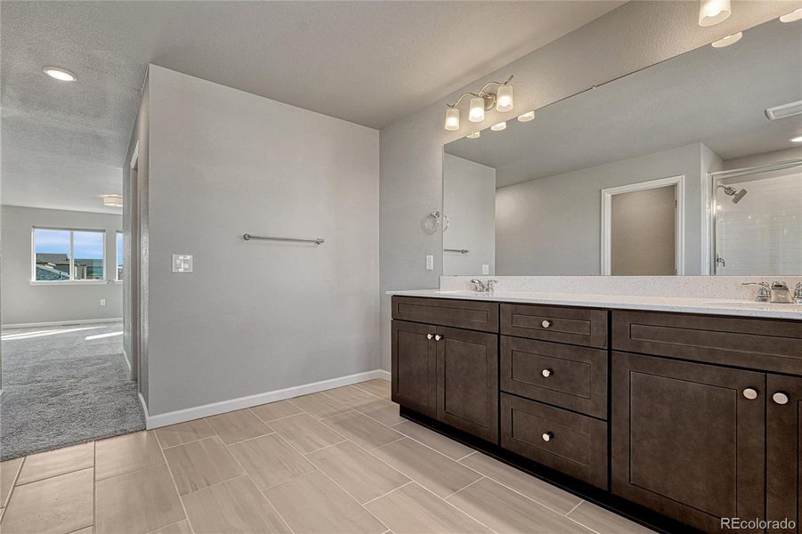 Furnished interior view inside a new home in , Parker (Image 16). Furnished interior view inside a new home in , Parker (Image 16).