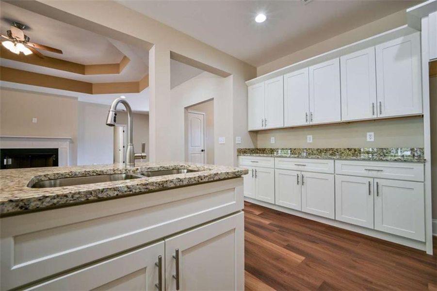 Furnished interior view inside a new home in , Mansfield (Image 20).