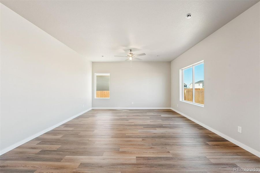 Spacious, unfurnished interior of a new home in Cottonwood Greens, Fort Lupton (Image 19). Spacious, unfurnished interior of a new home in Cottonwood Greens, Fort Lupton (Image 19).