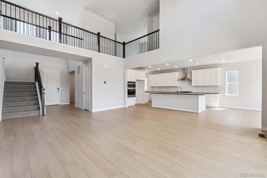 Furnished interior view inside a new home in Prestige Collection at Parkdale Commons, Lafayette (Image 13).
