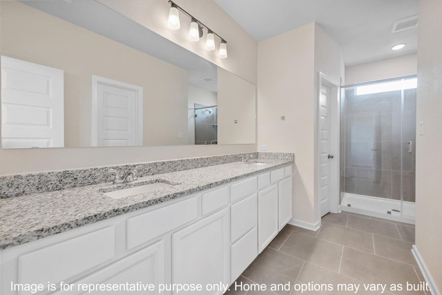 Furnished interior view inside a new home in , Brenham (Image 3).