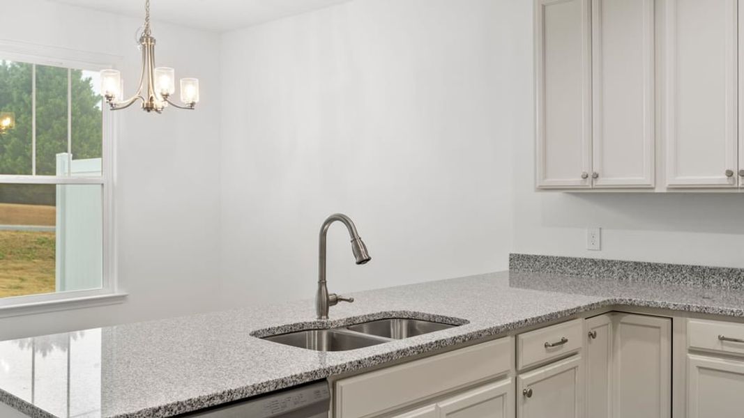 Representative interior finishes for a home built from the Interior Unit by D.R. Horton in Pearson Road Townhomes, Easley (Image 12).