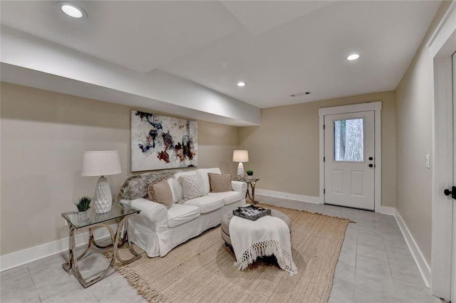 Furnished interior view inside a new home in , Atlanta (Image 31).