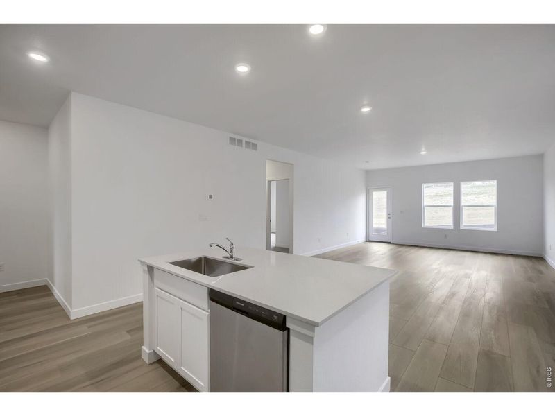 Furnished interior view inside a new home in Prairie Song, Windsor (Image 3).