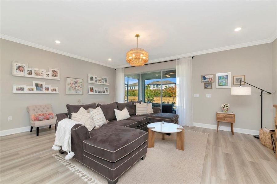 Furnished interior view inside a new home in Skye Ranch Community Group Page, Sarasota (Image 7).