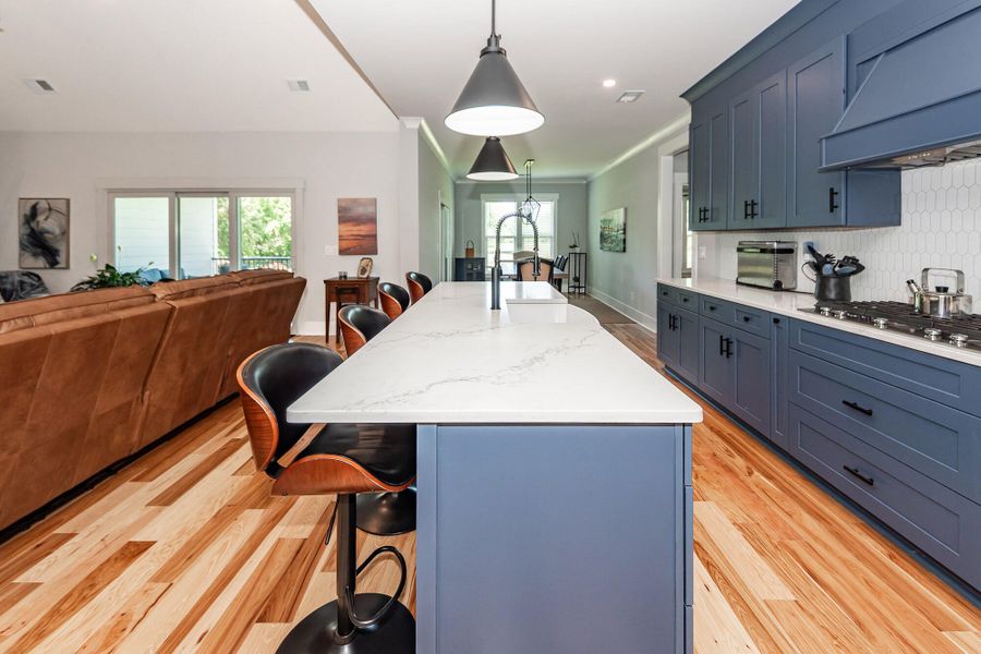 Furnished interior view inside a new home in , Charleston (Image 39).