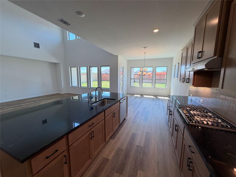 Furnished interior view inside a new home in Lariat, Liberty Hill (Image 5).