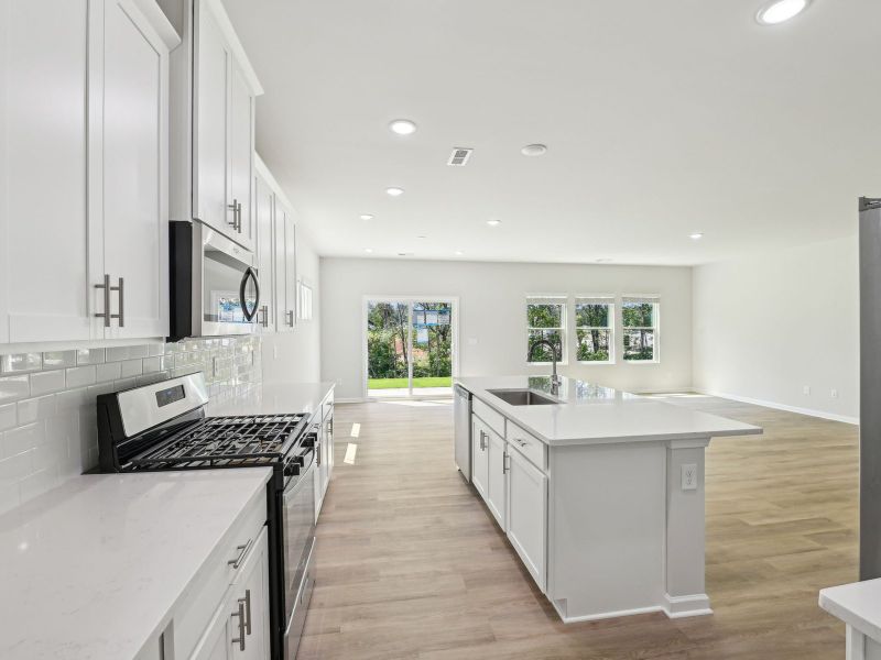 Furnished interior view inside a new home in Oakwood, Mebane (Image 4).