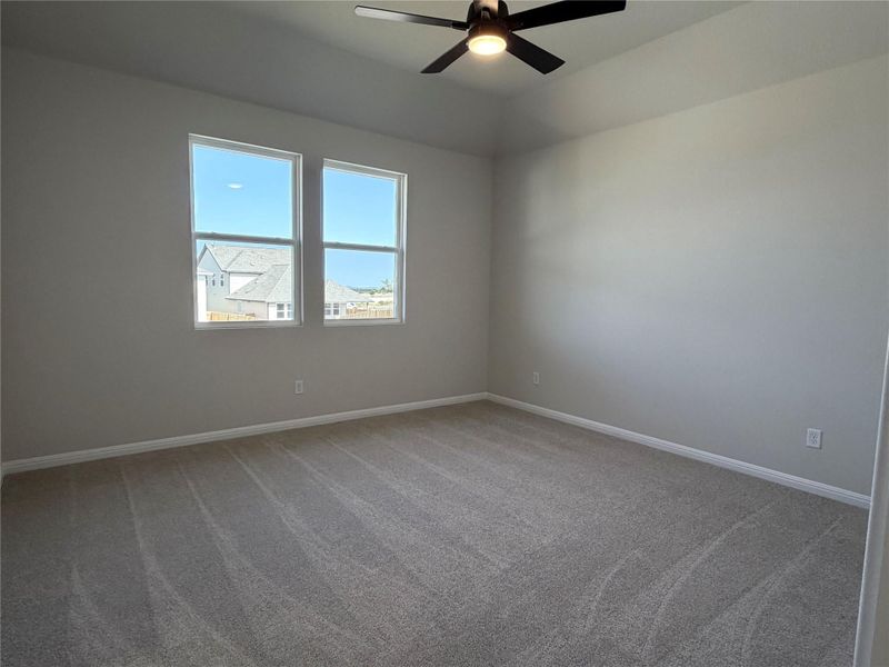 Spacious, unfurnished interior of a new home in Cannon Ranch 40s, Dripping Springs (Image 9). Spacious, unfurnished interior of a new home in Cannon Ranch 40s, Dripping Springs (Image 9).