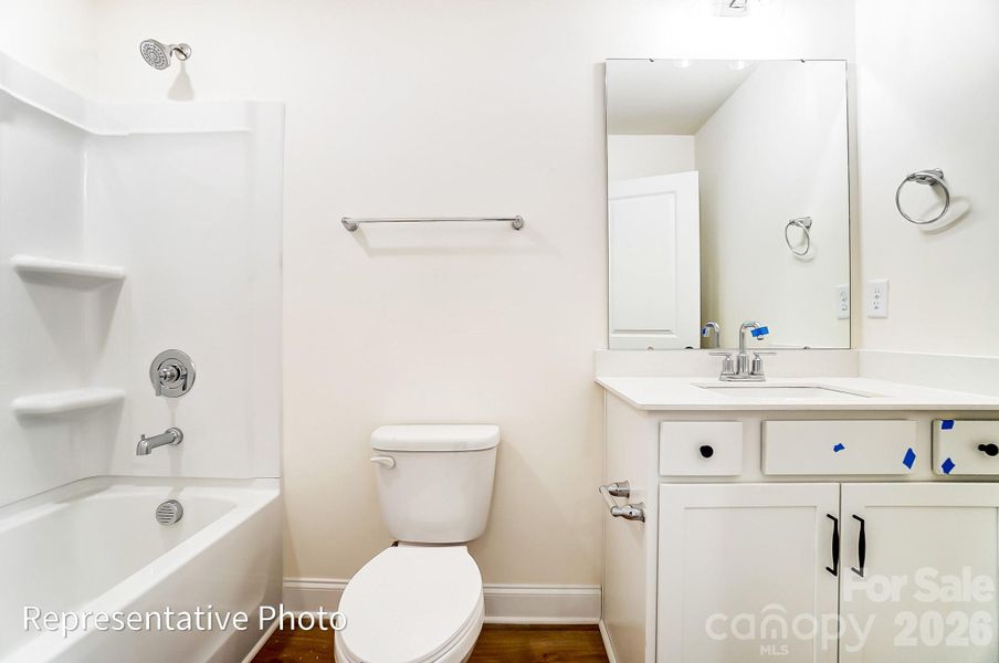 Furnished interior view inside a new home in Ashton Park, Monroe (Image 8).