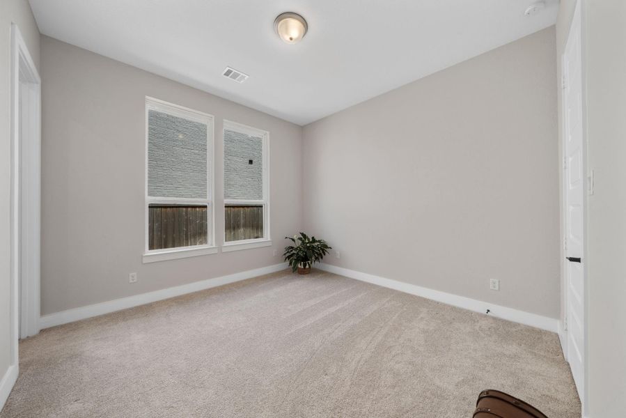 Spacious, unfurnished interior of a new home in Bridgeland 80′, Cypress (Image 18). Spacious, unfurnished interior of a new home in Bridgeland 80′, Cypress (Image 18).