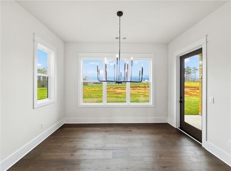 Spacious, unfurnished interior of a new home in , Rydal (Image 39).