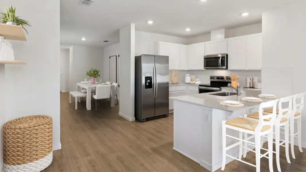 Furnished interior view inside a new home in Concorde, Sanford (Image 5).