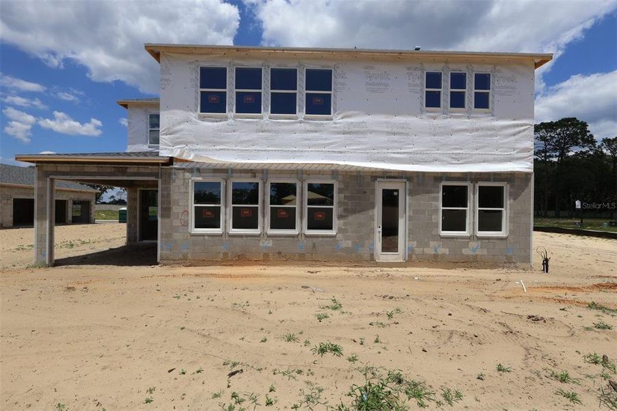 In-progress construction of a new home in Willow Run, Apopka, FL (Image 9). In-progress construction of a new home in Willow Run, Apopka, FL (Image 9).