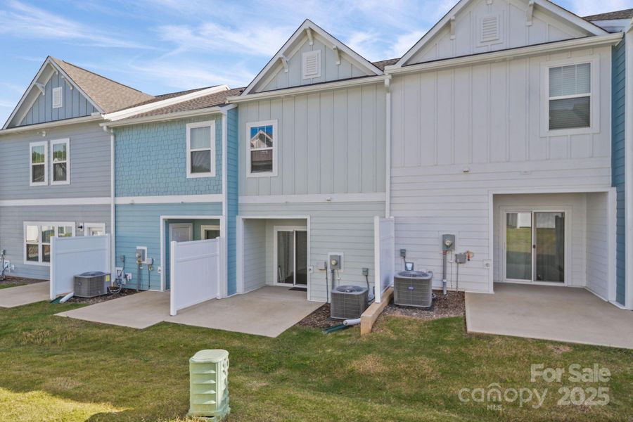 Exterior details and patio area of a home in , Winston-Salem (Image 2).