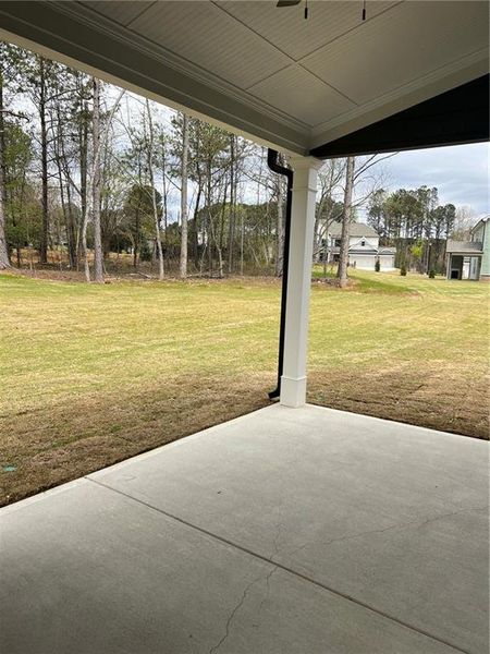 Exterior details and patio area of a home in , Loganville (Image 3).
