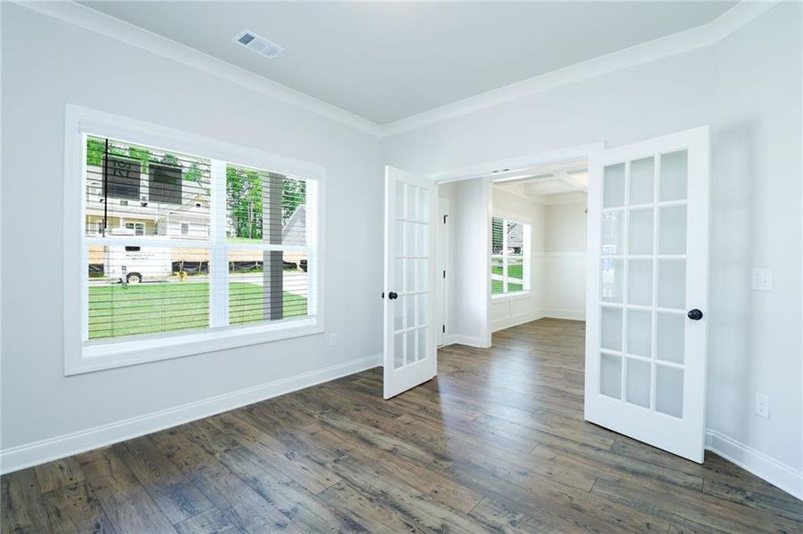 Spacious, unfurnished interior of a new home in Woodland Hills, Loganville (Image 12). Spacious, unfurnished interior of a new home in Woodland Hills, Loganville (Image 12).